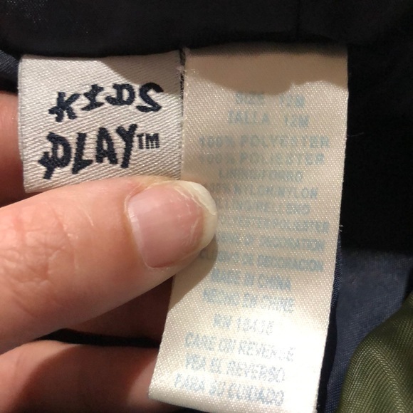 Kids Play green jacket size 12months - Picture 6 of 6